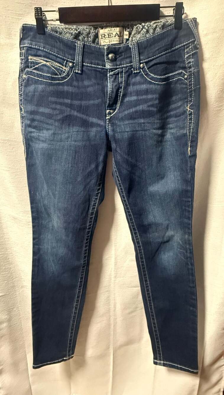 Ariat Women's REAL Denim Skinny Jeans Size 31R
